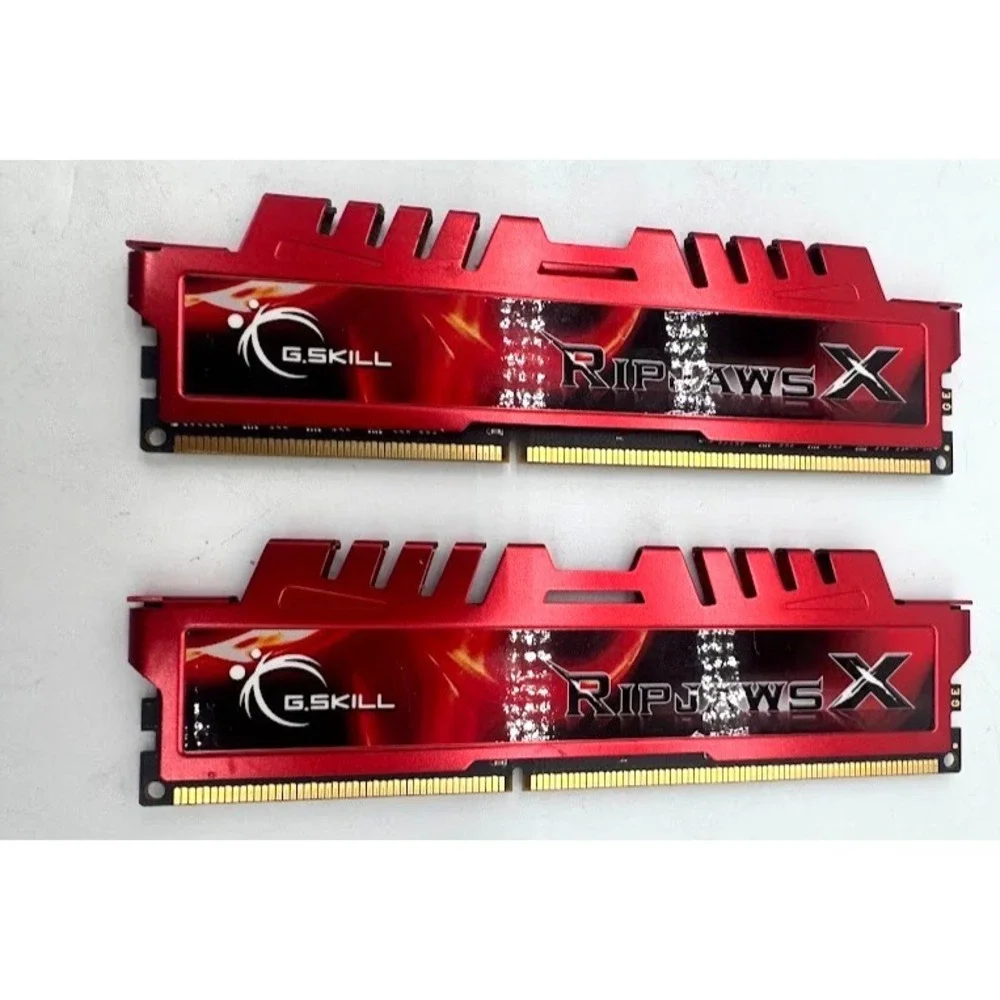 G.Skill Ripjaws X 8GB (2x4GB) DDR3-1600 PC3-12800 CL9 Desktop RAM F3-12800CL9D